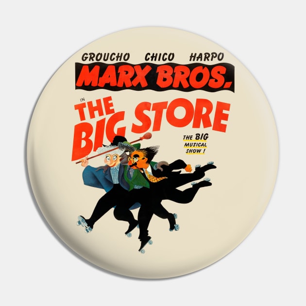 The Big Store Movie Poster Pin by MovieFunTime