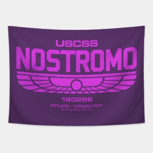 USCSS Nostromo Vintage Original Aesthetic Tribute 〶 Tapestry