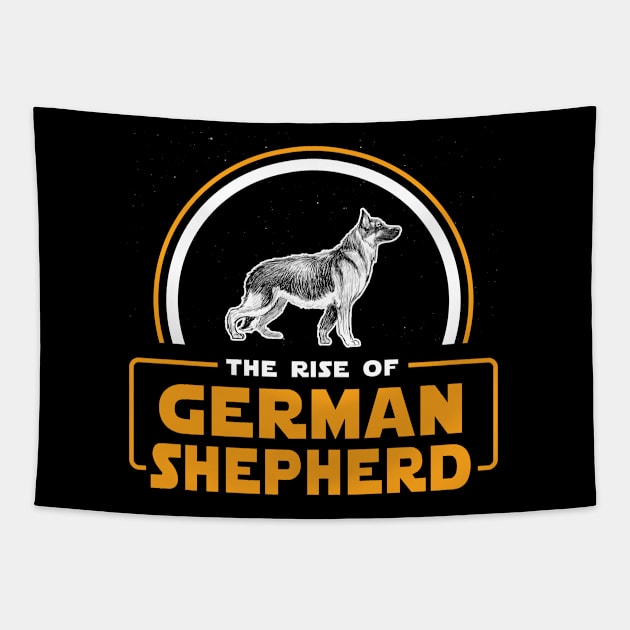 The Rise of German Shepherd Tapestry by stardogs01