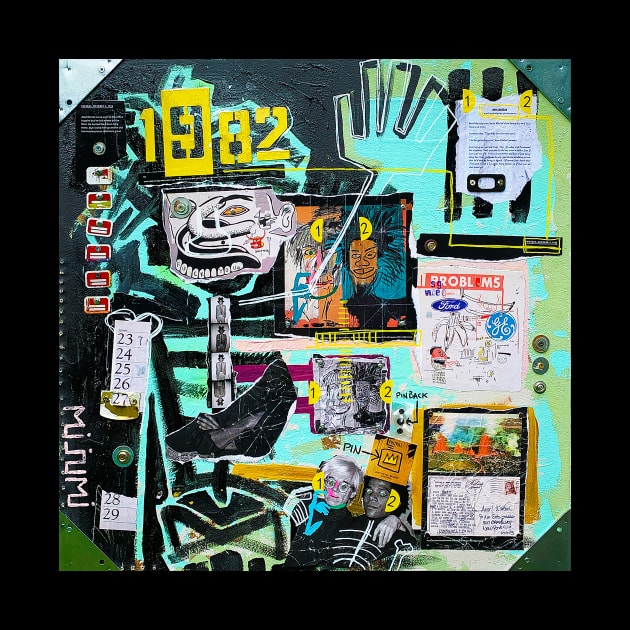 DOS CABEZAS DOS by Basquiat