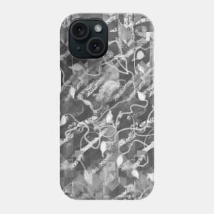 Grey vines Phone Case