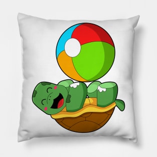 Turtle with Water polo Pillow