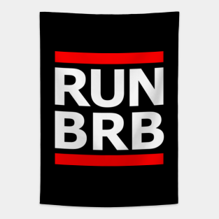 Run Dmc Logo Tapestries Teepublic