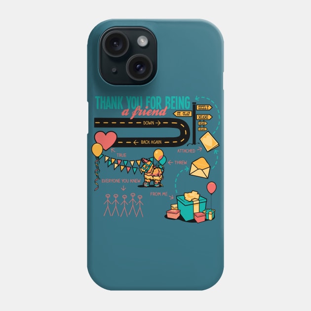 Pals and Confidants Phone Case by oneshoeoff