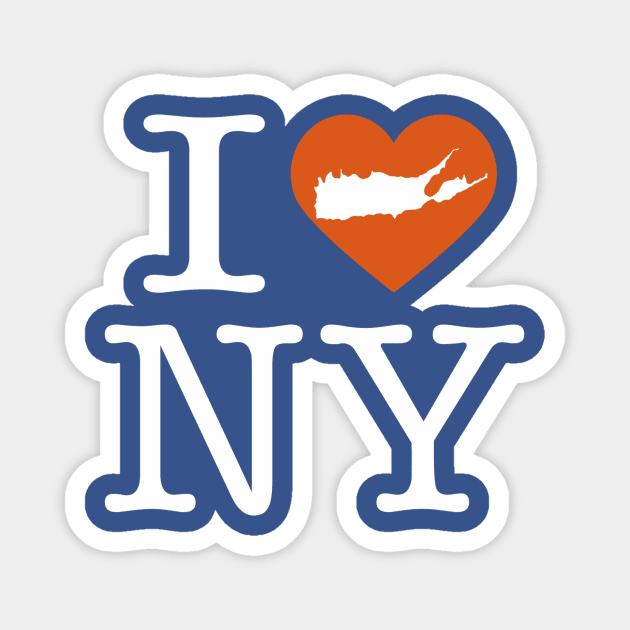 I <3 NY Magnet by NYIslesBlog