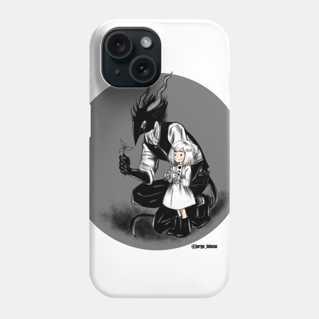 siuil a run the girl from the other side and demonic sensei Phone Case by jorge_lebeau