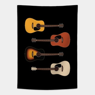 Dreadnought Style Acoustic Guitar Pack Tapestry