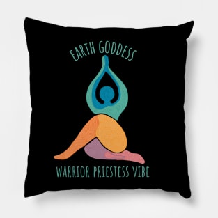 Earth Goddess Warrior Priestess Vibe Pillow