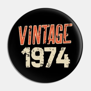 1974 Pin