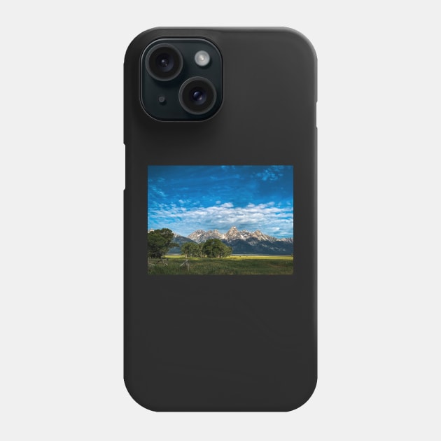 Grand Tetons Phone Case by Ckauzmann