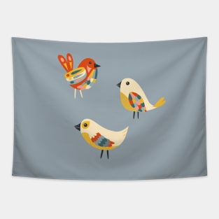 Winter Birds Tapestry