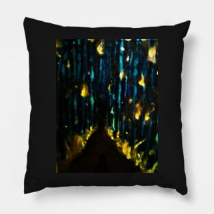 Fire Forest Pillow