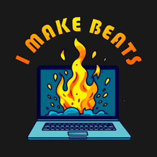 I Make Beats Laptop #1 T-Shirt