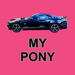 My Pony BLK50 Neon T-Shirt