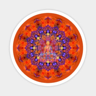 Mandala Magic - Daily Focus 3.27.2023 Buddha Magnet