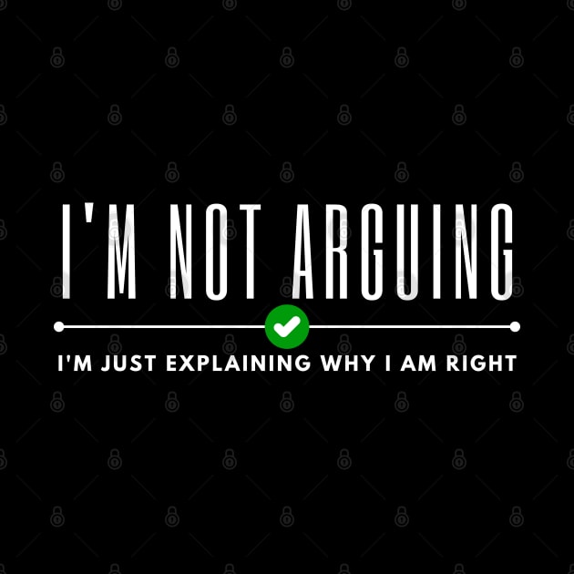 Im Not Arguing by Noshiyn