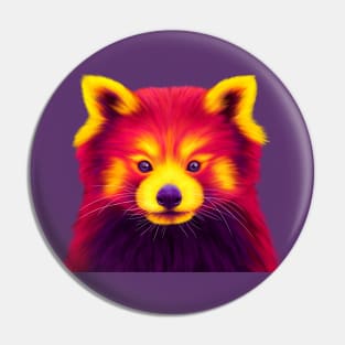 Red Panda Pin