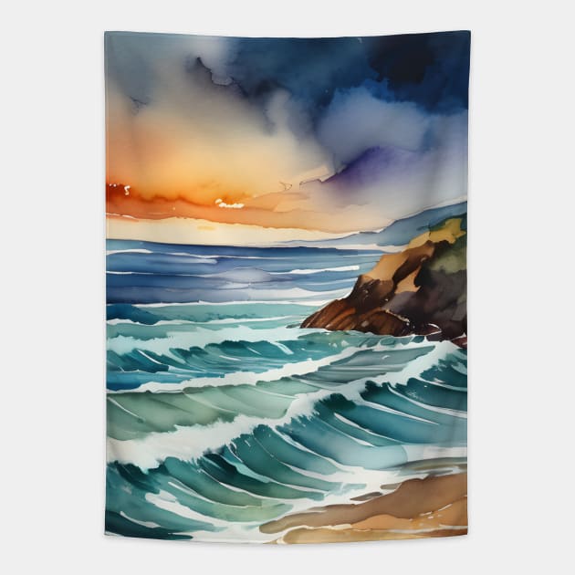 Beyond the Storm Tapestry by CAutumnTrapp