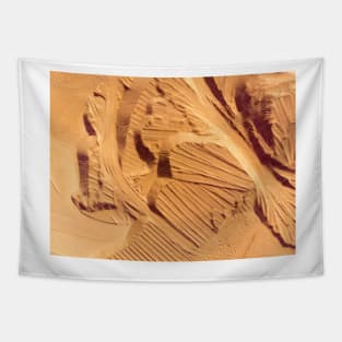 Desert aerial view Tapestry