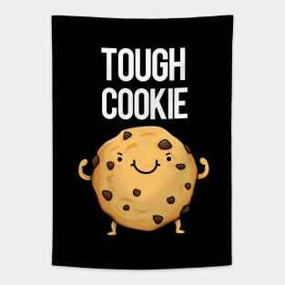 Tough Cookie Funny Food Pun Tapestry