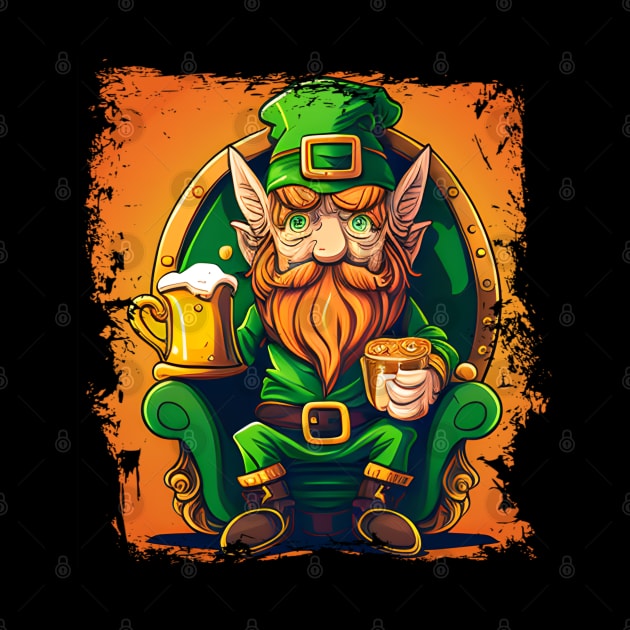 I'm Irish Leprechauns Funny St. Patrick's Day Gift by Felix Rivera