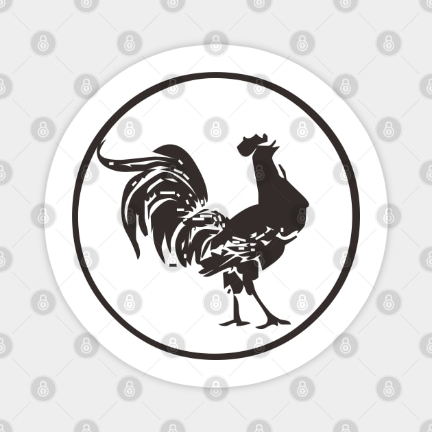 Rooster Magnet by Hirasaki Store