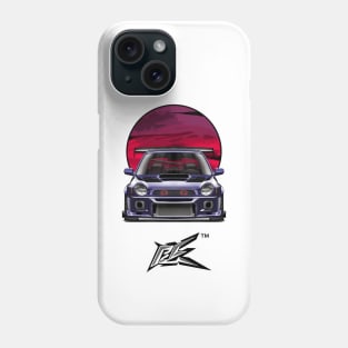 SUBARU IMPREZA WRX GC8 BUGEYE violet Phone Case