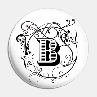 Letter B Pin