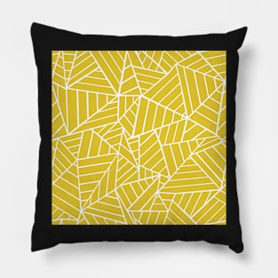 Ab Lines New Yellow Pillow