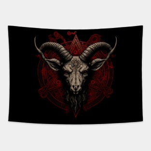 Satanic Goat Baphomet Tapestry