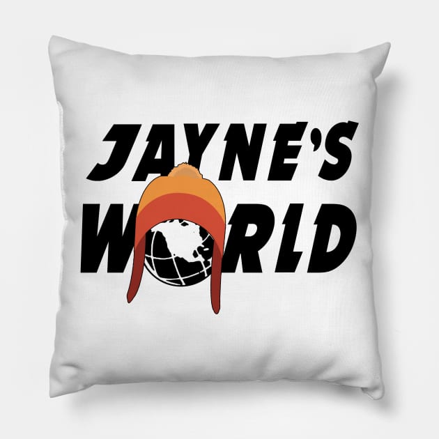 Its Jayne's Wrorld Pillow by Mayanking24