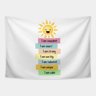 Affirmations for kids Tapestry