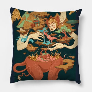 Sphynx Goddess Pillow