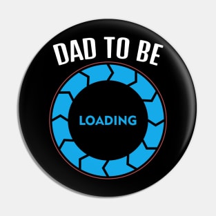 Dad To Be, Funny Design Pin