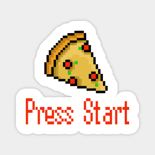 pixel pizza Magnet