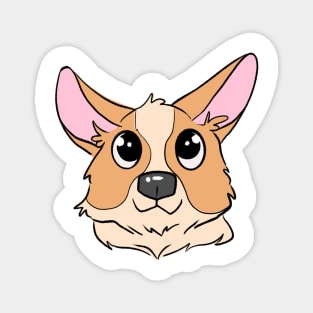 Happy Corgi Magnet