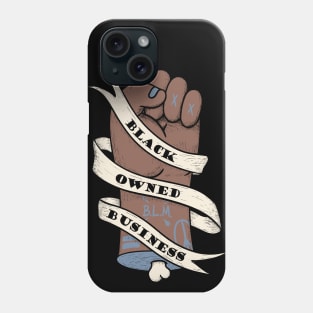 Black Owned Business - Power Fist Lowbrow Original Art Phone Case