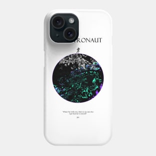 The Astronaut Moon Dark Phone Case