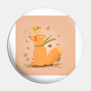 The Fox And The Duck Pin