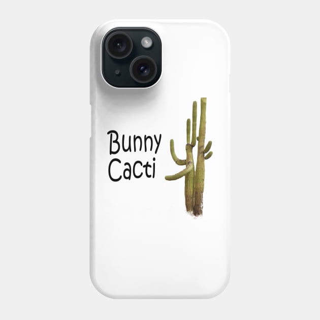 Bunny Cacti Phone Case by simonjgerber