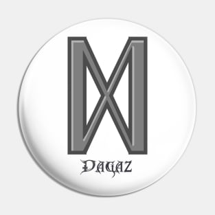 Dagaz Rune Pin