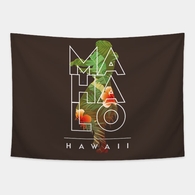 Mahalo Tapestry by bluerockproducts