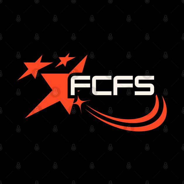 White Black and Red FCFS Design by Praizes