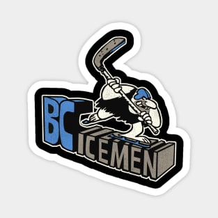 Defunct BC Icemen Hockey Team Magnet