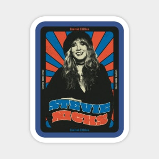 Stevie Nicks IS rOCK  - VINTAGE RETRO STYLE - POPART Magnet