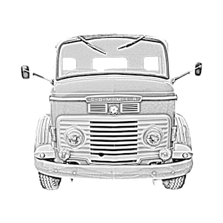 Commer 1950s classic heavy lorry T-Shirt