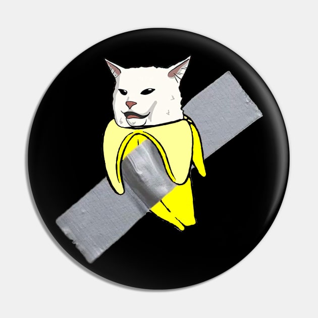 Angry Cat Meme Pin