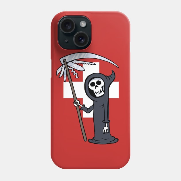 Swiss Reaper Phone Case by ticulin