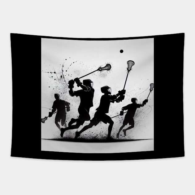 Lacrosse Tapestry by Print Forge