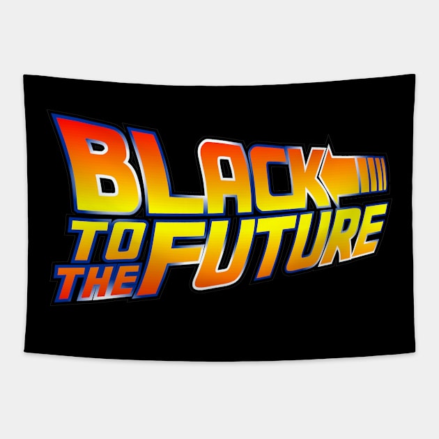 McSuperfly Special (Black the the Future) V3 Tapestry by BtnkDRMS